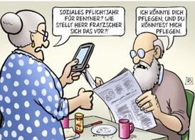 Soziales Pflichtjahr für Rentner